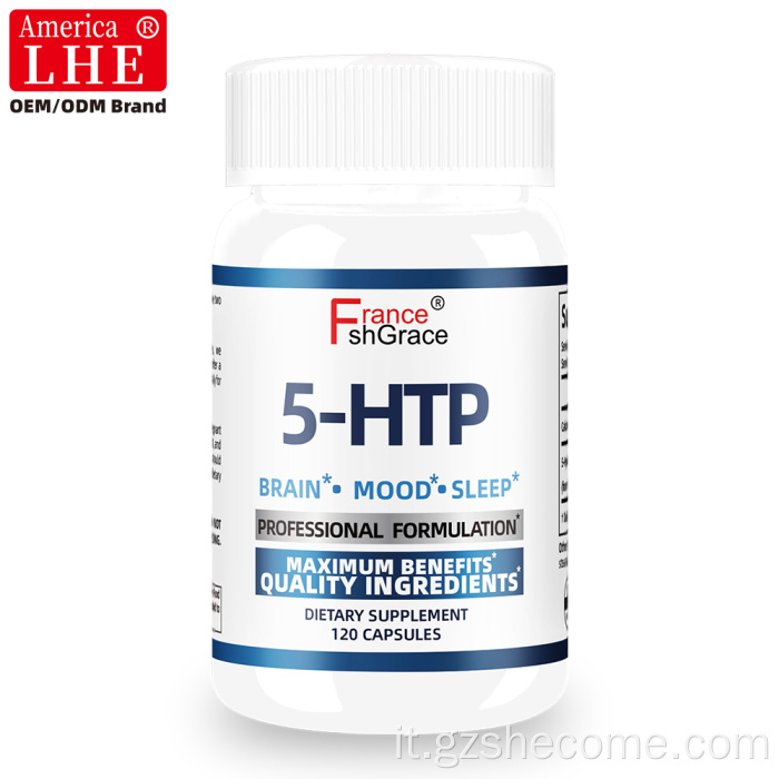 Capsule Shecome 5-HTP Plus Calcium Mood Sleep